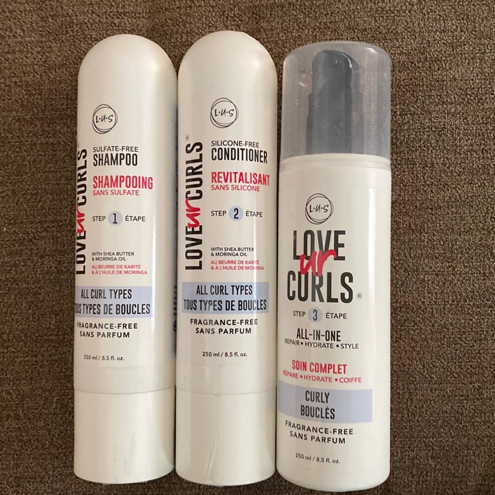 LUS Brands Fragrance Free Wash and Go Set
